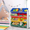 Keezi Kids Toy Box 12 Bins Bookshelf Organiser Storage Rack