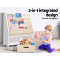 Keezi 4 Tier Kids Bookshelf Magazine Rack Organiser Drawer