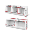 Keezi Kids Toy Box Bookshelf Storage Organiser Stackable Display