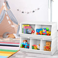 Keezi Kids Toy Box Bookshelf Storage Organiser Stackable Display