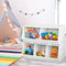 Keezi Kids Toy Box Bookshelf Storage Organiser Stackable Display
