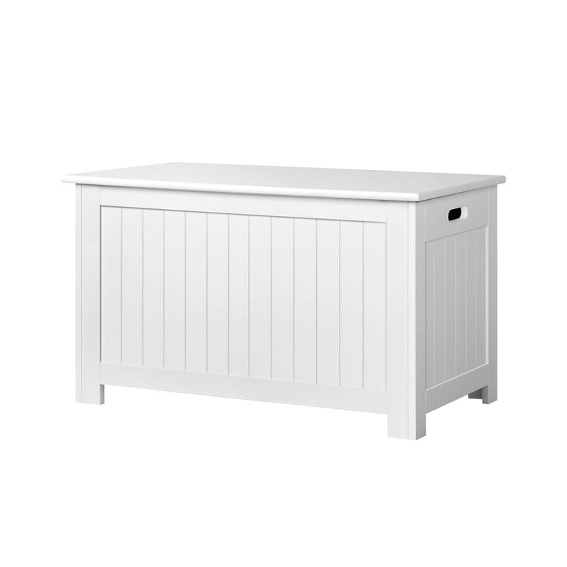 Keezi Kids Toy Box Chest Storage White Clothes Organiser