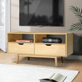 Artiss TV Cabinet 120cm Pine Entertainment Unit