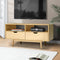 Artiss TV Cabinet 120cm Pine Entertainment Unit
