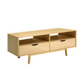 Artiss TV Cabinet 120cm Pine Entertainment Unit