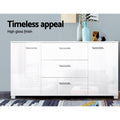 Artiss Buffet Sideboard High Gloss White Storage Cabinet