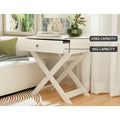 Artiss Bedside Table 2 Drawer White Nightstand Side Cabinet Storage