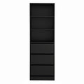 Artiss 3 Chest of Drawers Tallboy Cabinet Black