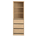 Artiss 3 Drawer Tallboy Chest Pine Cabinet Storage