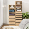 Artiss 3 Drawer Tallboy Chest Pine Cabinet Storage