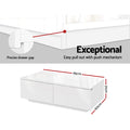 Artiss Coffee Table 4 Drawers White Trevi Design