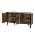 Artiss TV Cabinet 120cm Corner Entertainment Unit Open Storage
