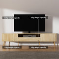 Artiss TV Cabinet 200CM Entertainment Unit Storage Drawers