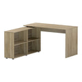 Artiss Computer Desk Bookshelf 130cm Oak
