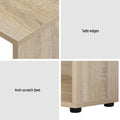 Artiss Computer Desk Bookshelf 130cm Oak