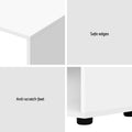 Artiss Computer Desk with Bookshelf White 130cm