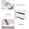 Artiss White Dressing Table 5 Drawer Corner Stool Set
