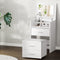 Artiss 2-in-1 Dressing Table Stool Set Bedside White