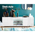 Artiss Entertainment Unit TV Cabinet 130cm White