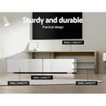 Artiss TV Cabinet 180cm Entertainment Unit Wood White