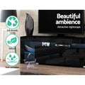Artiss TV Cabinet Entertainment Unit 160cm Black LED