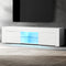 Artiss TV Cabinet Entertainment Unit 130cm LED White Angus