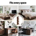 Artiss Tree Bookshelf 9 Tier Walnut Storage Organiser