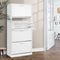 Artiss Shoe Rack Cabinet 60 Pairs 4 Doors White