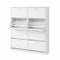 Artiss 2x Shoe Cabinet Storage Organiser 4 Flip Drawer White