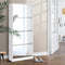 Artiss Shoe Rack Cabinet Mirror 60 Pairs White