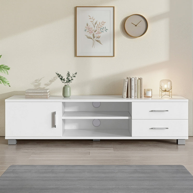 Artiss TV Cabinet Entertainment Unit 120cm White