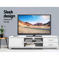 Artiss TV Cabinet Entertainment Unit 120cm White
