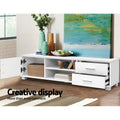 Artiss TV Cabinet Entertainment Unit 120cm White