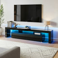 Artiss TV Cabinet 189cm LED Entertainment Unit Black
