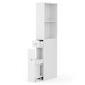 Artiss 135cm White Bathroom Cabinet Storage Organiser Corner