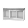 Artiss Shoe Rack Cabinet Bench White Zia Storage Organiser