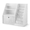 Keezi Kids Bookshelf Storage Organizer White Drawer Display Rack