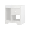 Artiss Bedside Table Nightstand Drawer White Open Shelf Storage End