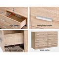 Artiss 6 Chest of Drawers Pine
