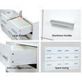 Artiss 6 Drawer Chest White Bedroom Storage Furniture
