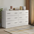 Artiss 6 Drawer Chest White Bedroom Storage Furniture