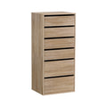 Artiss 6 Drawer Chest Tallboy Pine Dresser Storage