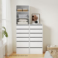 Artiss 6 Drawer Chest Tallboy Dresser White