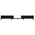 Artiss TV Cabinet Stand Extendable Black Entertainment Unit