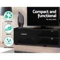Artiss TV Cabinet Entertainment Unit 140cm Black