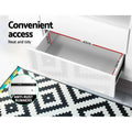 Artiss TV Cabinet 160cm White LED Entertainment Unit