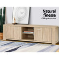 Artiss TV Cabinet 160cm Pine Entertainment Unit