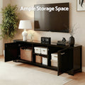 Artiss TV Cabinet Entertainment Unit 160cm Black