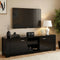 Artiss TV Cabinet Entertainment Unit 160cm Black