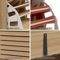Artiss Shoe Cabinet Storage 45 Pairs Pine Drawer Organiser
